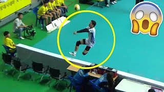 CRAZIEST SAVE EVER  Crazy Volleyball Saves HD [upl. by Matusow]