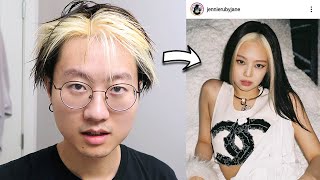 I bleached my hair AGAIN because Jennie posted a selfie transformation [upl. by Wylma]