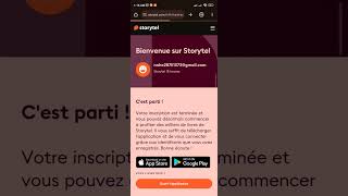 طريقه عمل حساب Storytel free مجانا [upl. by Ahsieuqal]