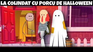 DE HALLOWEEN ÎN SAT CU PORCUL ȘI NEA OCHILĂ [upl. by Eerej]