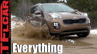 2017 Kia Sportage Snowy OffRoad amp Everything You Ever Wanted to Know Review [upl. by Kermy]