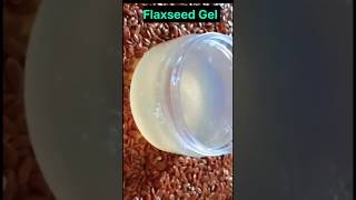 Flaxseed Hair Gel For Hair Growth Viral Flaxseed Hair Hack stop hair fall hairgrowth Flaxseed [upl. by Ahserkal]