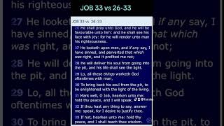 JOB 33vs 2633 thisisthegospelpreacheduntoyou [upl. by Notla715]