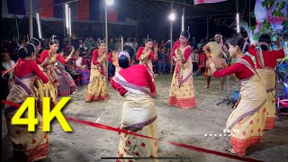 Mukoli Bihu  Bihu Dance  Bihu Nritya  Rongali Bihu festival  Bihu dance assam bihu 4k [upl. by Nerrot127]