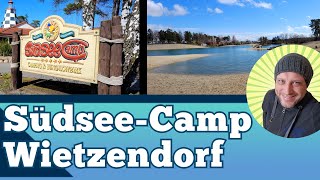 SüdseeCamp Wietzendorf  5 Sterne Campingplatz Lüneburger Heide  erster CampingUrlaub Wohnwagen [upl. by Noiemad]