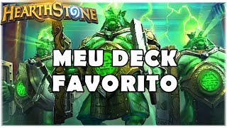 HEARTHSTONE  MEU DECK FAVORITO STANDARD DK EVOLVE SHAMAN [upl. by Teufert747]