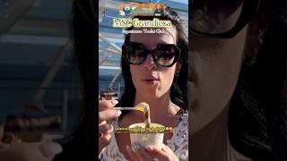 msccrociere youtubeshorts travel crociera viaggiare gelato yachtclub food ytshorts [upl. by Ttehc]