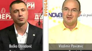 DVOUGAO 344 Boško Obradović  Vladimir Pavićević sep 2015 [upl. by Allsun]