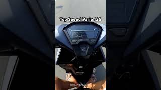 test top speed honda vario 125 standar [upl. by Nahsor]