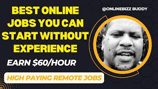 Where to Find HIGHPAYING Remote Jobs  60hour Online Work From Home Jobs [upl. by Nuahsyar]