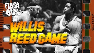 WILLIS REED GAME  LE FLASHBACK 15  LHISTOIRE DU JOUEUR LE PLUS COURAGEUX DES KNICKS DE NEW YORK [upl. by Hgielrebmik]