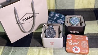 Unboxing Fossil Men Watches [upl. by Edyaj689]