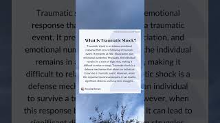 What is Traumatic Shock [upl. by Leacim325]