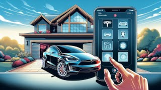 Ultimate Guide Tesla Model X HomeLink Garage Door Tutorial [upl. by Haonam]