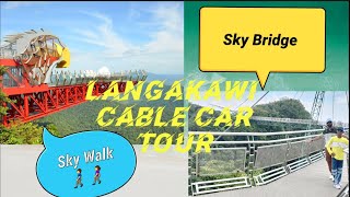 Langakawi Cable Car Tour skywalk skybridge  malaysiavlog  smileysmartshiney [upl. by Emyam202]