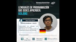 Lenguajes de Programación que Debes Aprender GOLANG [upl. by Samid283]