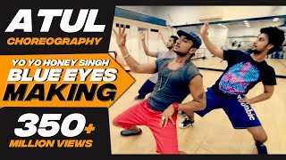 Blue Eyes Dance Rehearsal Yo Yo Honey Singh I Atul Jindal Choreography I BigDanceCentre [upl. by Ohs236]