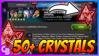 750000 SHARDS OPENING  50 Featured Crystals  Marvel Contest of Champions [upl. by Gabriela]