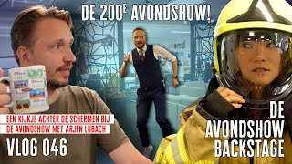 De 200e Avondshow  DE AVONDSHOW BACKSTAGE  VLOG 046 [upl. by Lesya]