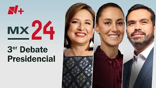 Tercer Debate Presidencial 2024 México y Mesa de Análisis EN VIVO [upl. by Rask79]