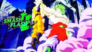 BROLY FINAL RELEASE  Custom move  SSF2 9B [upl. by Ennovehs]