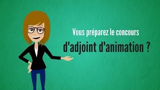 Vidéo Préparation concours adjoint animation – Carrières publiques [upl. by Ayek772]