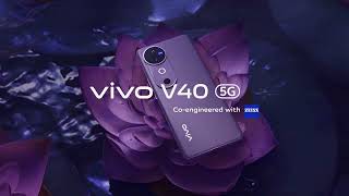 Beauty of Nebula Purple  vivo V40 5G [upl. by Aelgna91]