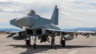 Eurofighter jets took part in a major training exercise that took place in Alaska United States [upl. by Kataway]