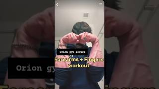 Forearms and finger workout at home with dumbelsgymlovers trendingshorts reel forearms fypage [upl. by Mikes221]