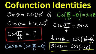 How to calculate cofuntion identities  AnalyticTrignometry  SAYNIS [upl. by Bernt]