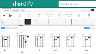 How to Get Song Chords from a Video  Chordify [upl. by Eciened642]