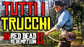 TUTTI I TRUCCHI di RED DEAD REDEMPTION 2 ITA 🎲 VITA e SOLDI INFINITI Cavallo SEGRETO amp ARMI RARE [upl. by Ahsienot335]