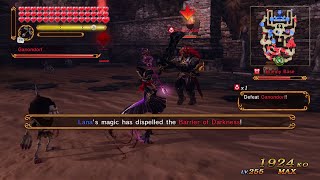 Hyrule Warriors  The Demon King Ganondorf Boss Battle  Valley of Seers  Cias Tale [upl. by Fadas966]