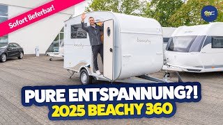 VIER NEUE FARBEN😍🎨 2025 Beachy 360  Caravan  Test amp Kaufberatung  Camperland Bong [upl. by Pernas]