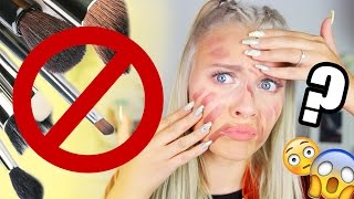 GANZES Makeup NUR mit den HÄNDEN   GEHT DAS  😳  Dagi Bee [upl. by Enirtak979]