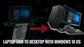 Can laptop Hard disk with Preinstalled windows 10 OS run on old desktop [upl. by Mahla912]