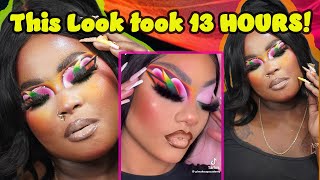 I Spent 13 HOURS on This Makeup Look and Heres What Happened [upl. by Brighton]