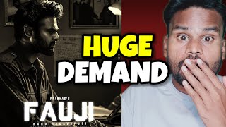 FAUJI Movie Biggest Update By Producers  OVS Business Update 💥 [upl. by Herbert734]