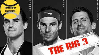 Tennis for Dummies The Big 3 [upl. by Gnoh]