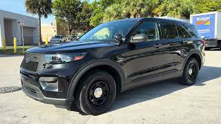 2020 Ford Police Interceptor Utility FPIU 47k miles walkaround [upl. by Sila]