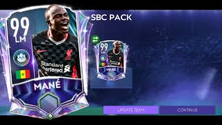 Cheapest Way so far to get SBC Master Mané  Fifa Mobile 21  Squad Building Challenge [upl. by Rabka]