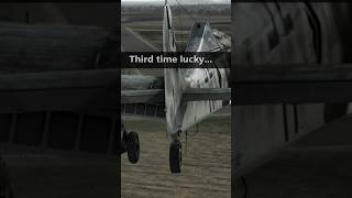 BFMACM Upwind wheel down first 18 mph crosswind  FW 190 A8  IL2 Sturmovik WW2 Air Combat Sim [upl. by Sarid801]