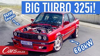 Big turbo E30 with a BMW engine SAs iconic 600kW street and drag Beemer lives on [upl. by Zeidman]