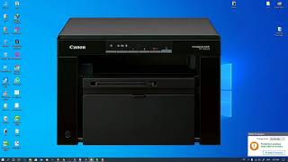 How to Install Canon MF3010 printer in windows 10 [upl. by Asiralc]