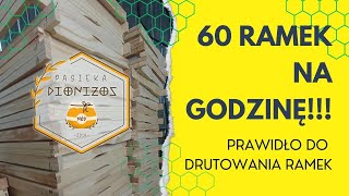 Drutowanie ramek na prawidle za grosze [upl. by Vevine]