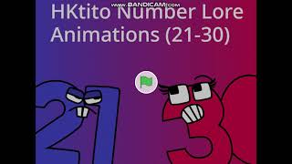 HKtitos Number Lore animation 2130 [upl. by Narok]