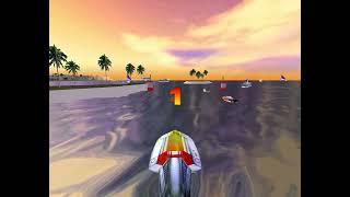 Longplay Miami Speedboat Racer 2002  4K60 [upl. by Ellevel527]