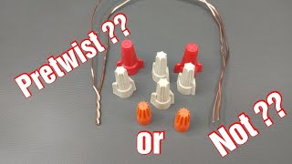 How to properly use a wire nut [upl. by Marjy]