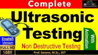 Ultrasonic testing with animationEnglish version non destructive testing [upl. by Leirvag]