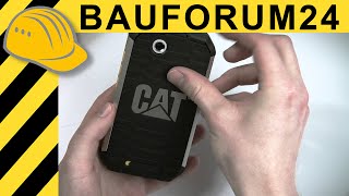 CAT B15 Unboxing  Outdoor Handy von Caterpillar im ersten Handson Test [upl. by Dadirac311]